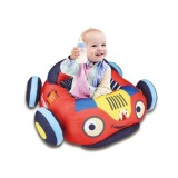 JOKO Detské kreslo Hasičské auto, detská stolička, červené