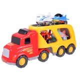 JOKO Veľký Kamión, Odťahové auto 43cm + 3 lietadlá + vrtulník + svetlo + zvuk
