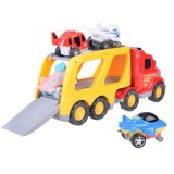 JOKO Veľký Kamión, Odťahové auto 43cm + 3 lietadlá + vrtulník + svetlo + zvuk
