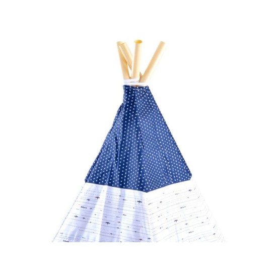 JOKO Detský stan Teepe Wigwam 145cm, biely