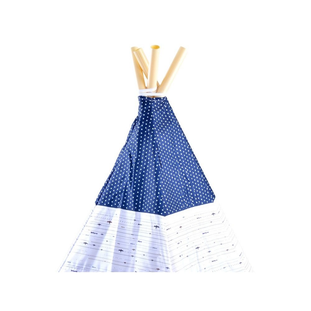 JOKO Detský stan Teepe Wigwam 145cm, biely