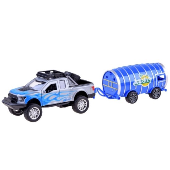 JOKO Auto Pick UP s prívesom SUD s otváracími dverami + svetlo
