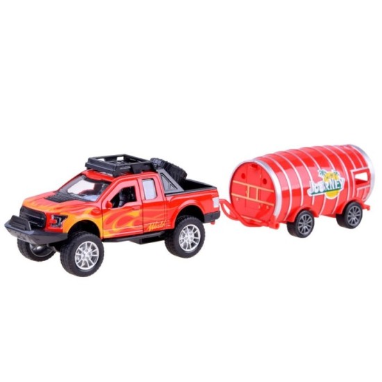 JOKO Auto Pick UP s prívesom SUD s otváracími dverami + svetlo