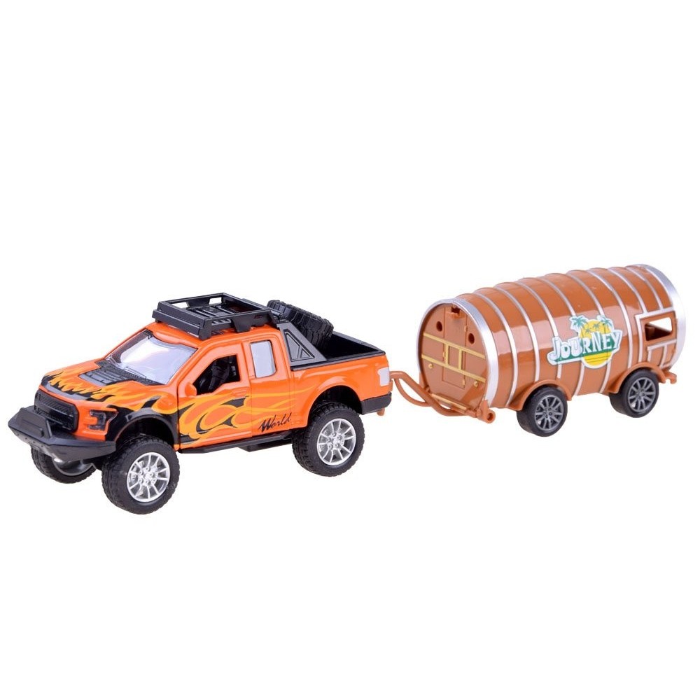 JOKO Auto Pick UP s prívesom SUD s otváracími dverami + svetlo