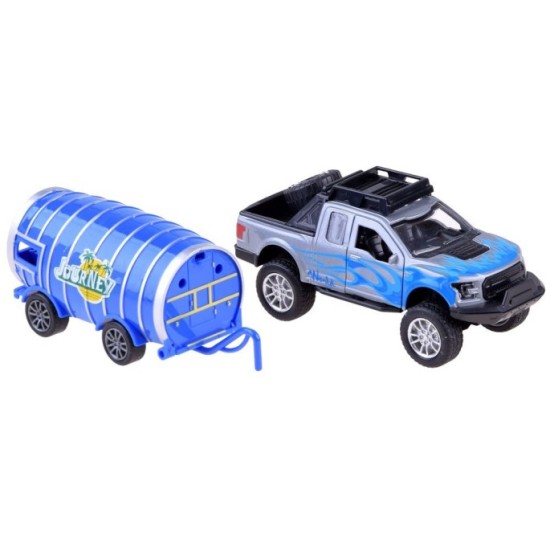 JOKO Auto Pick UP s prívesom SUD s otváracími dverami + svetlo