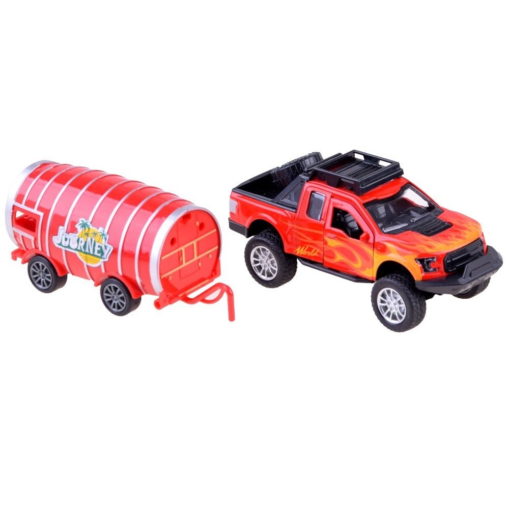 JOKO Auto Pick UP s prívesom SUD s otváracími dverami + svetlo