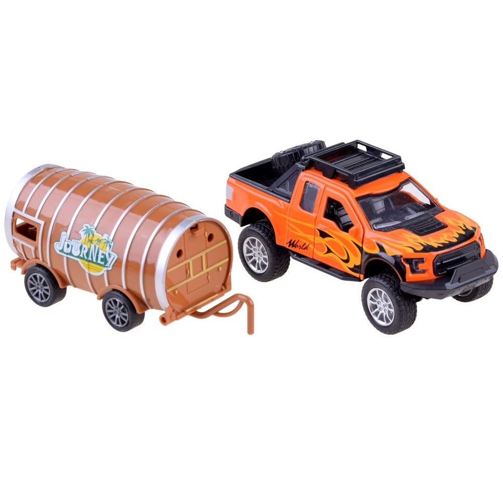 JOKO Auto Pick UP s prívesom SUD s otváracími dverami + svetlo