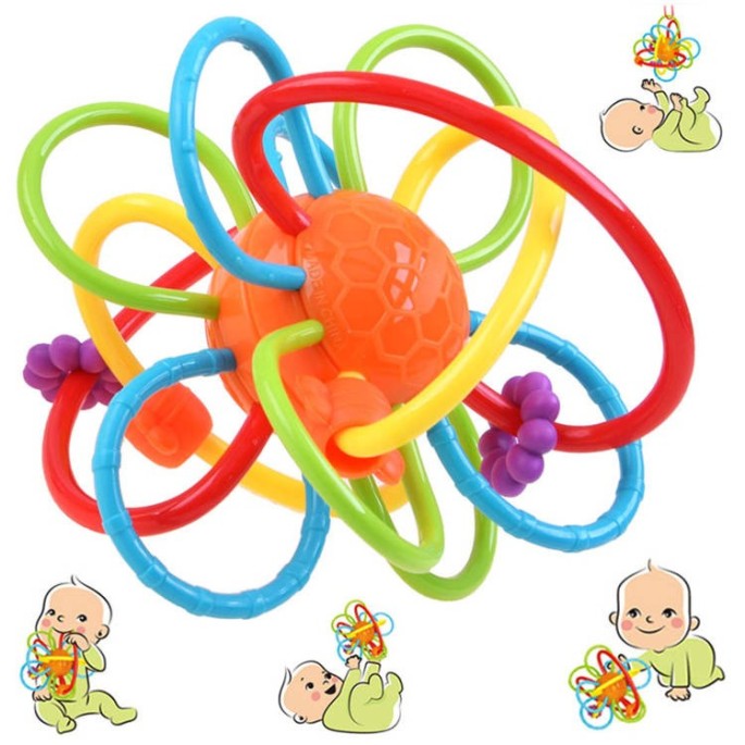 Hola Toys Hryzátko pre deti labyrint od 0m