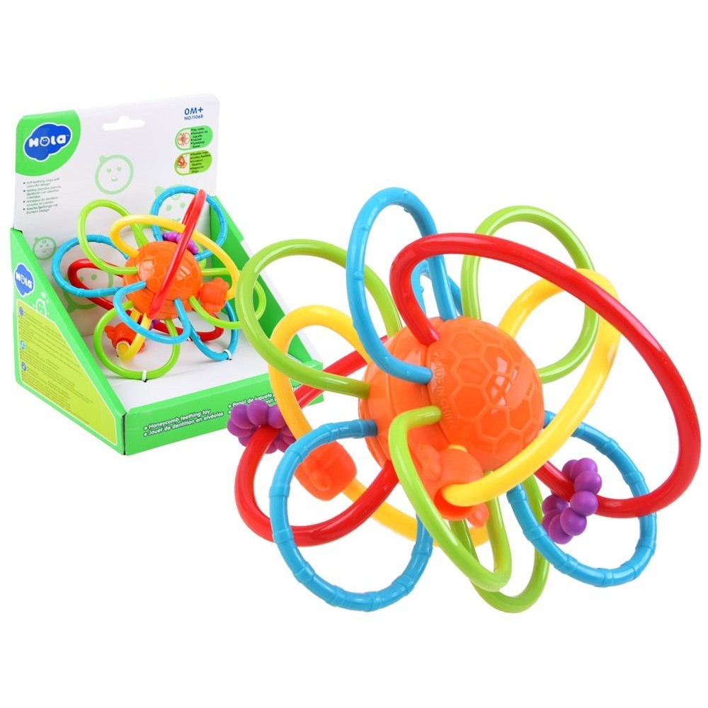 Hola Toys Hryzátko pre deti labyrint od 0m