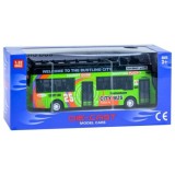 JOKO Poschodový Autobus so svetlom a zvukom + otváracie dvere, zelený