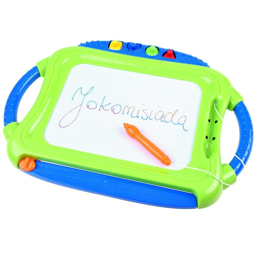 JOKO Tabuľa mazacia na kreslenie do nekonečna + 4 pečiatky, zelená