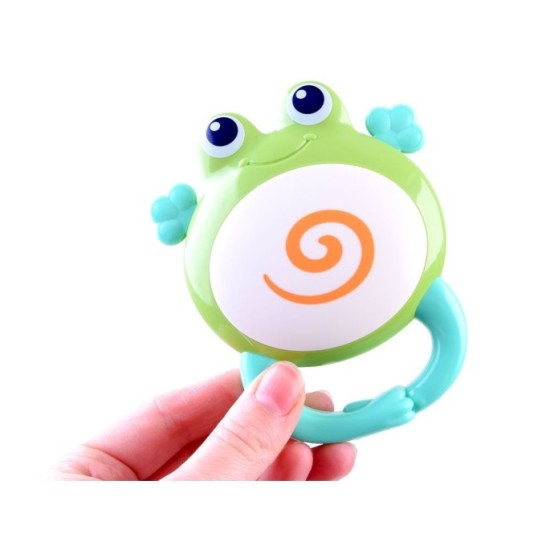HOLA Toys Sada Hrkálky, Hryzátka Zvieratká 5ks v plastovom boxe
