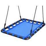 JOKO Hojdačka Bocianie Hniezdo Obdlžníková 102 cm x 75 cm, nosnosť 150kg, modrá