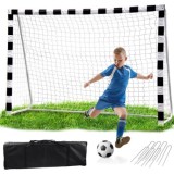 JOKO Veľká Futbalová Bránka Kovová 300 x 205 x 90 cm, štadiónová futbalová bránka + púzdro