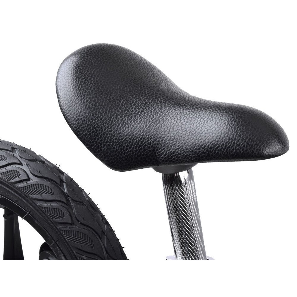 Tiny Bike Detské odrážadlo s nafukovacími kolesami 10", čierno-červené