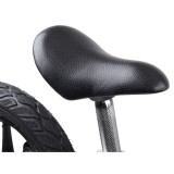 Tiny Bike Detské odrážadlo s nafukovacími kolesami 10", čierno-červené