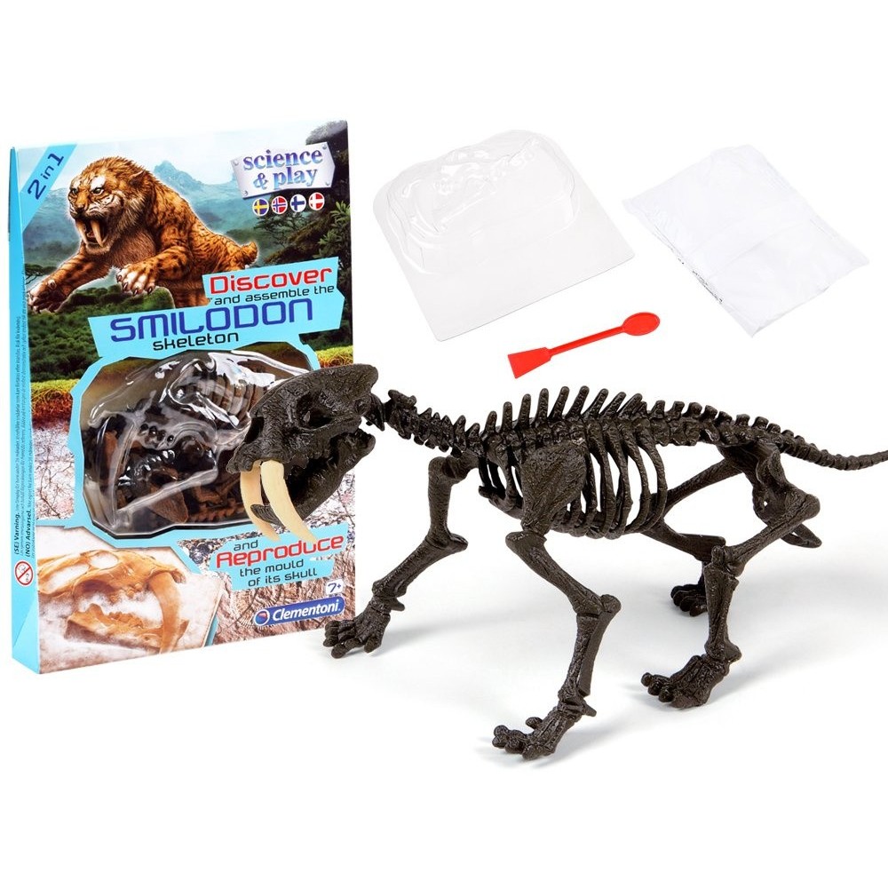 Clementoni Smilodon Zostav kostru tigra