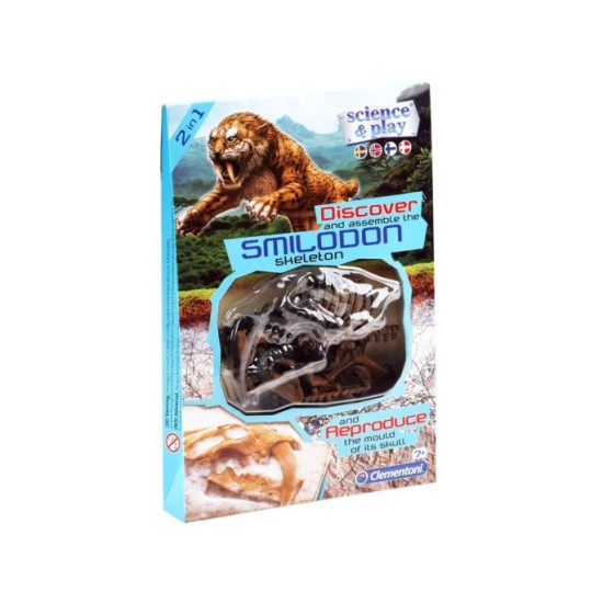 Clementoni Smilodon Zostav kostru tigra