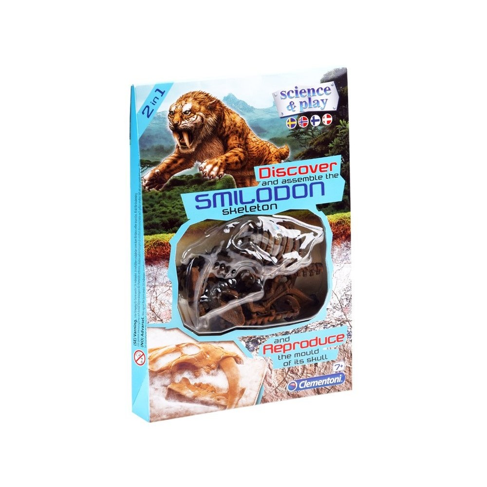 Clementoni Smilodon Zostav kostru tigra