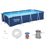 Bestway 56424 Bazén s konštrukciou, 400cm x 211cm x 81cm + filtračné čerpadlo