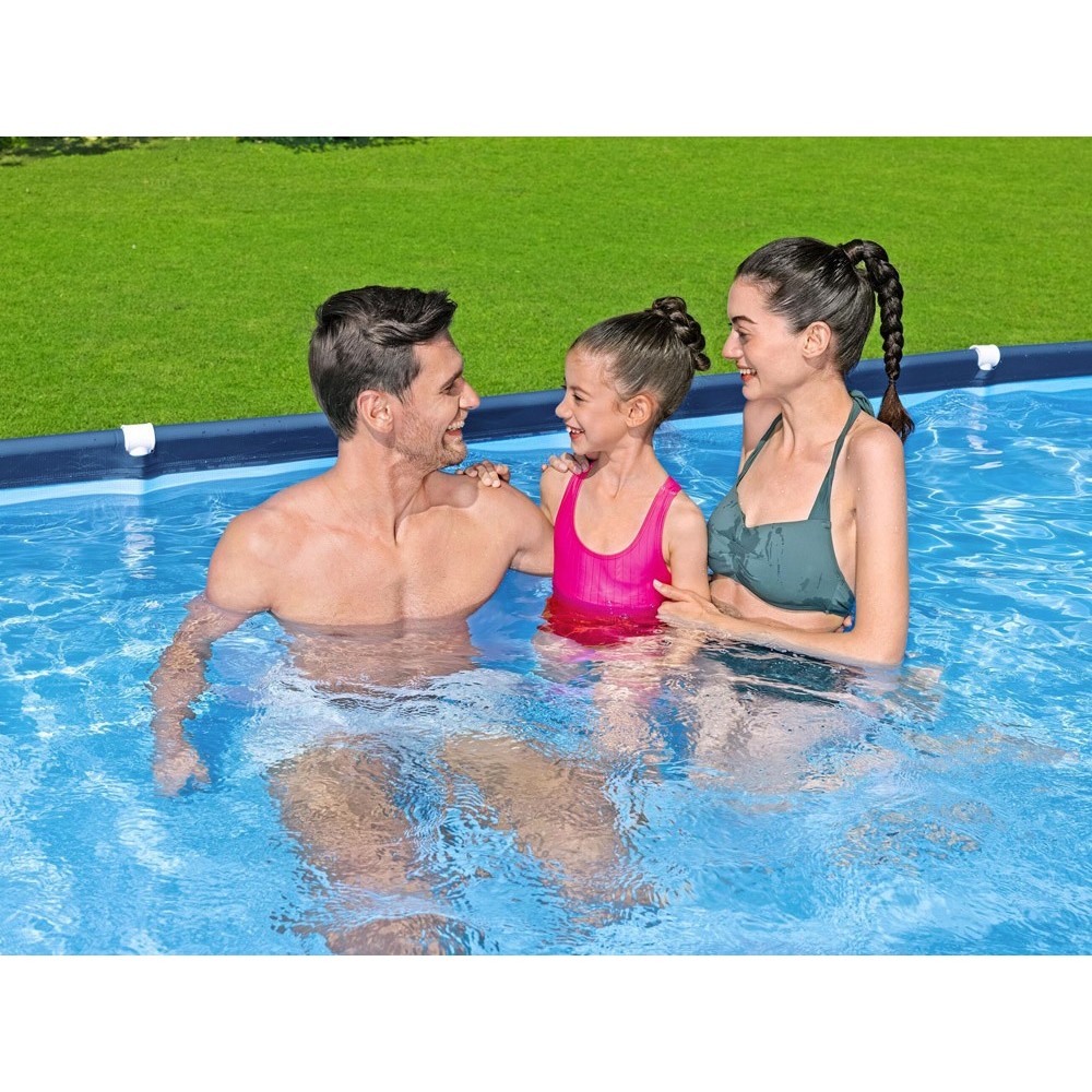 Bestway 56424 Bazén s konštrukciou, 400cm x 211cm x 81cm + filtračné čerpadlo