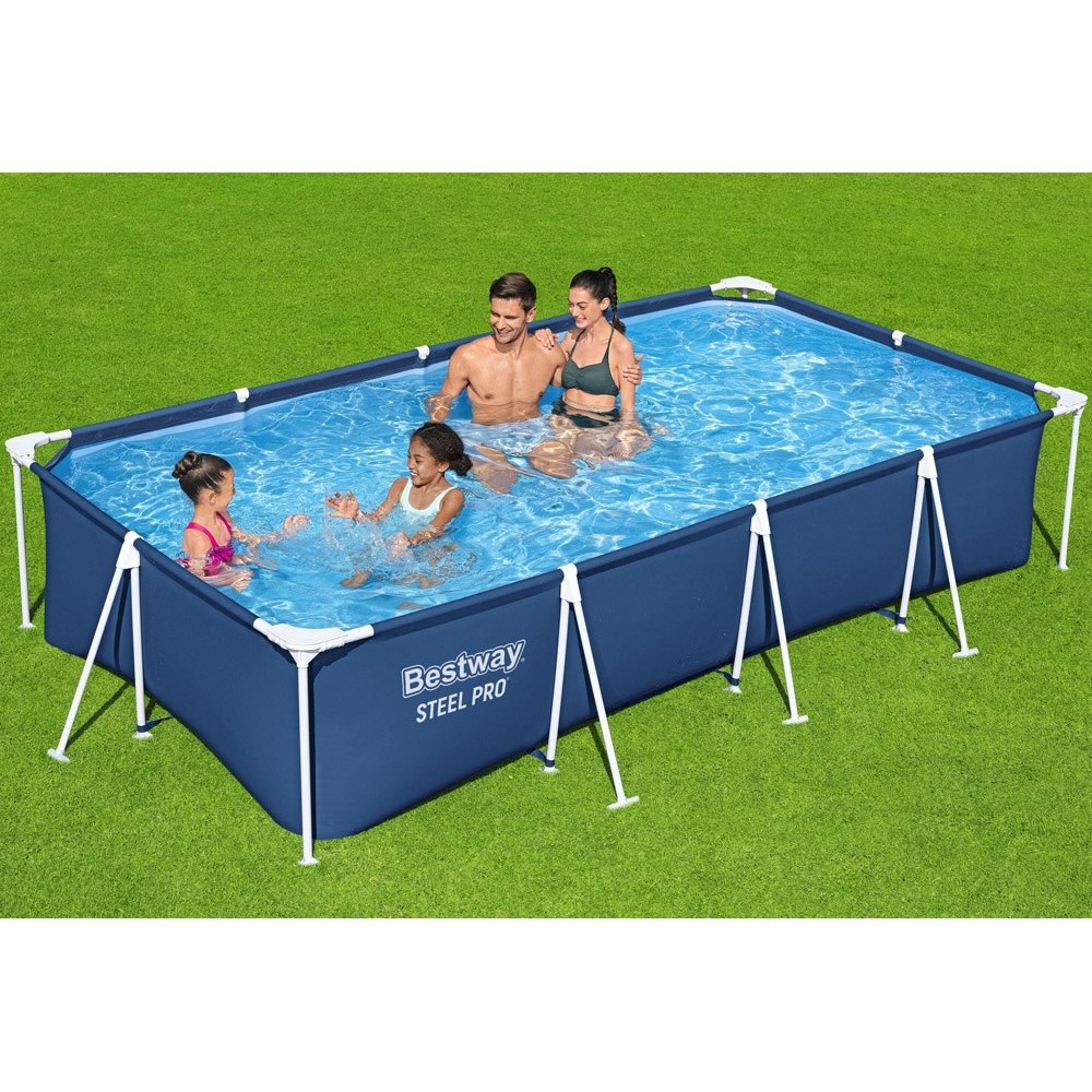 Bestway 56424 Bazén s konštrukciou, 400cm x 211cm x 81cm + filtračné čerpadlo