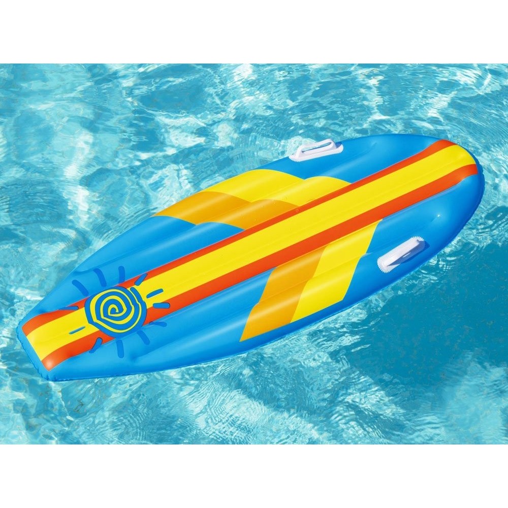 Bestway 42046 Nafukovačka v tvare Nafukovacej dosky Sunny Surf 114 cm x 46 cm, modrá