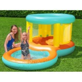 Bestway 52385 Nafukovacia trampolína pre deti s bazénom 239 cm x 142 cm