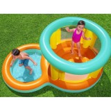 Bestway 52385 Nafukovacia trampolína pre deti s bazénom 239 cm x 142 cm