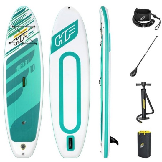 Bestway Nafukovacia doska Stand up paddleboard Hydro-Force 3.05m x 84cm HuaKa'i Set + veslo + pumpa, modrý