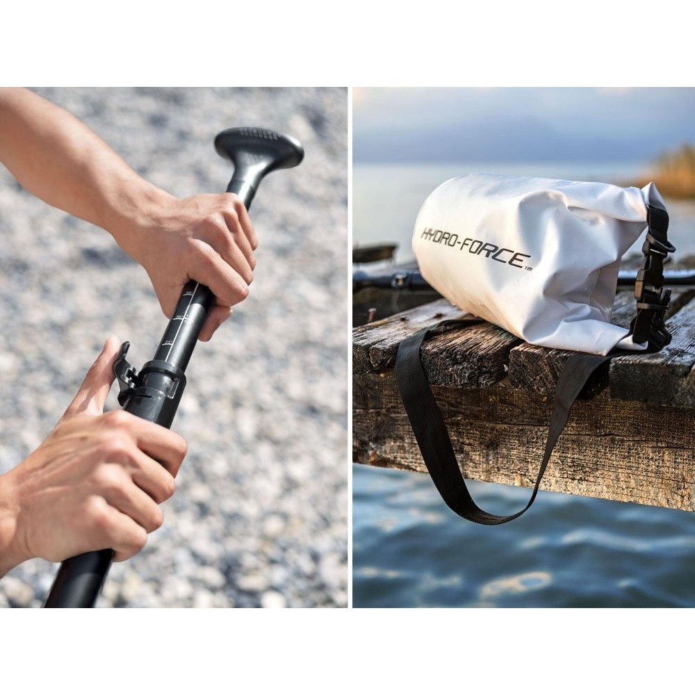 Bestway Nafukovacia doska Stand up paddleboard Hydro-Force 3.05m x 84cm HuaKa'i Set + veslo + pumpa, modrý