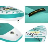 Bestway Nafukovacia doska Stand up paddleboard Hydro-Force 3.05m x 84cm HuaKa'i Set + veslo + pumpa, modrý