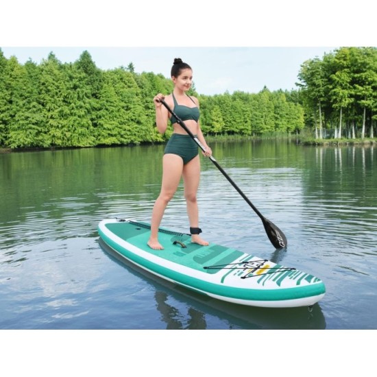 Bestway Nafukovacia doska Stand up paddleboard Hydro-Force 3.05m x 84cm HuaKa'i Set + veslo + pumpa, modrý