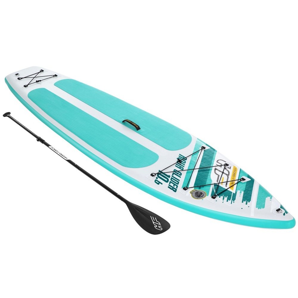 Bestway 65347 Nafukovacia doska Stand up Aqua Glider Paddleboard + veslo + pumpa 320cm, modro biely