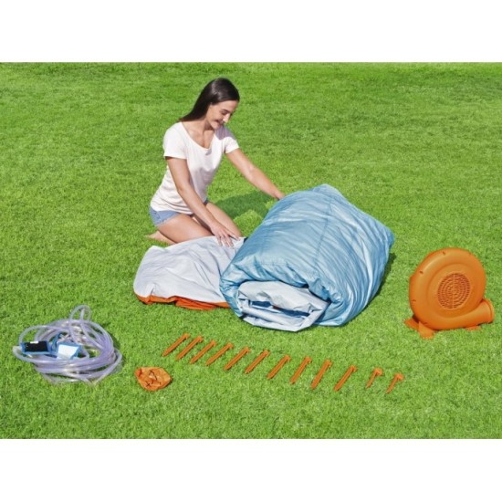Bestway 53377 Veľké Vodné ihrisko pre deti so šmýkačkou, lezeckou stenou, tunelom, basketbalovým košom