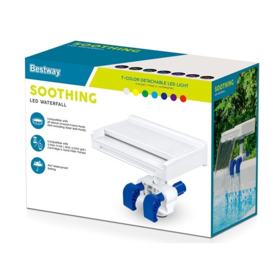 Bestway 58619 Fontána do bazéna Vodopád FlowClear s LED svetlom