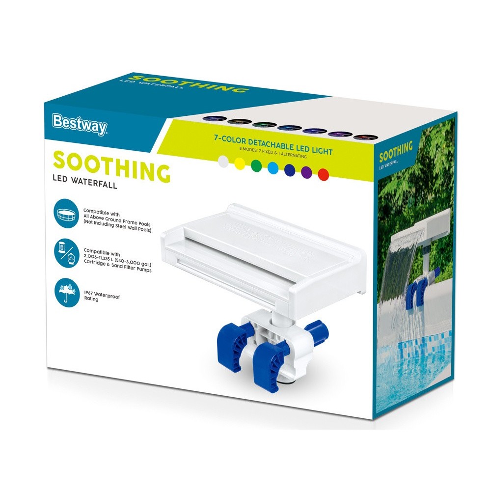 Bestway 58619 Fontána do bazéna Vodopád FlowClear s LED svetlom
