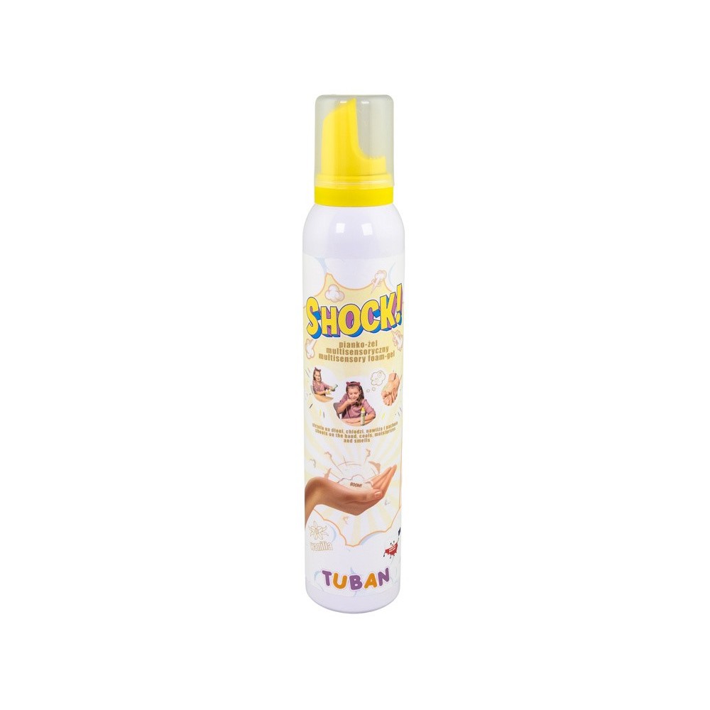 TUBAN SHOCK Šumivý penivý gel na ruky pre deti 200ml 