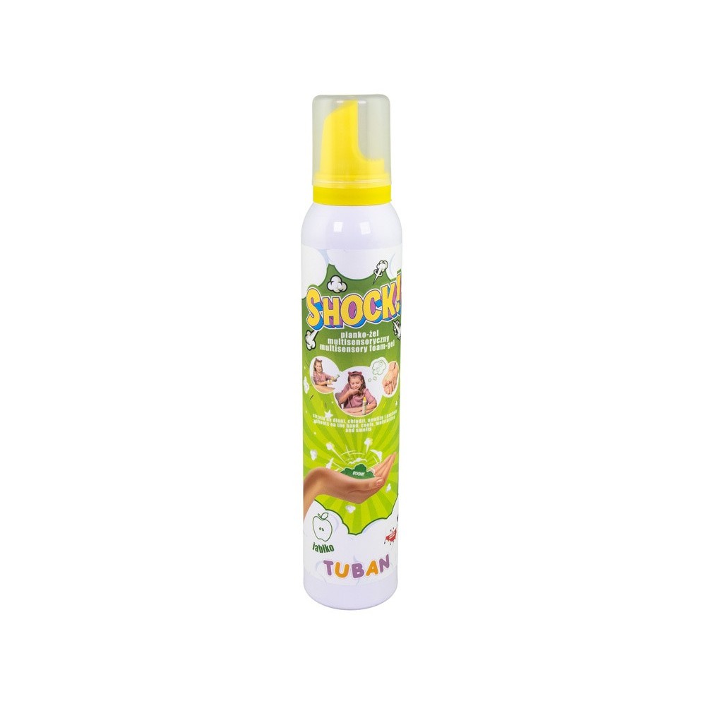TUBAN SHOCK Šumivý penivý gel na ruky pre deti 200ml 