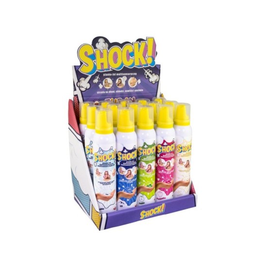 TUBAN SHOCK Šumivý penivý gel na ruky pre deti 200ml 