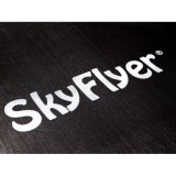 Skyflyer, Záhradná Trampolína 304cm 10Ft  + rebrík, nosnosť 150kg, čierna