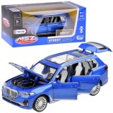 JOKO Kovový Model Autíčka BMW X7 SUV 1:32 so svetlom a zvukom, modré