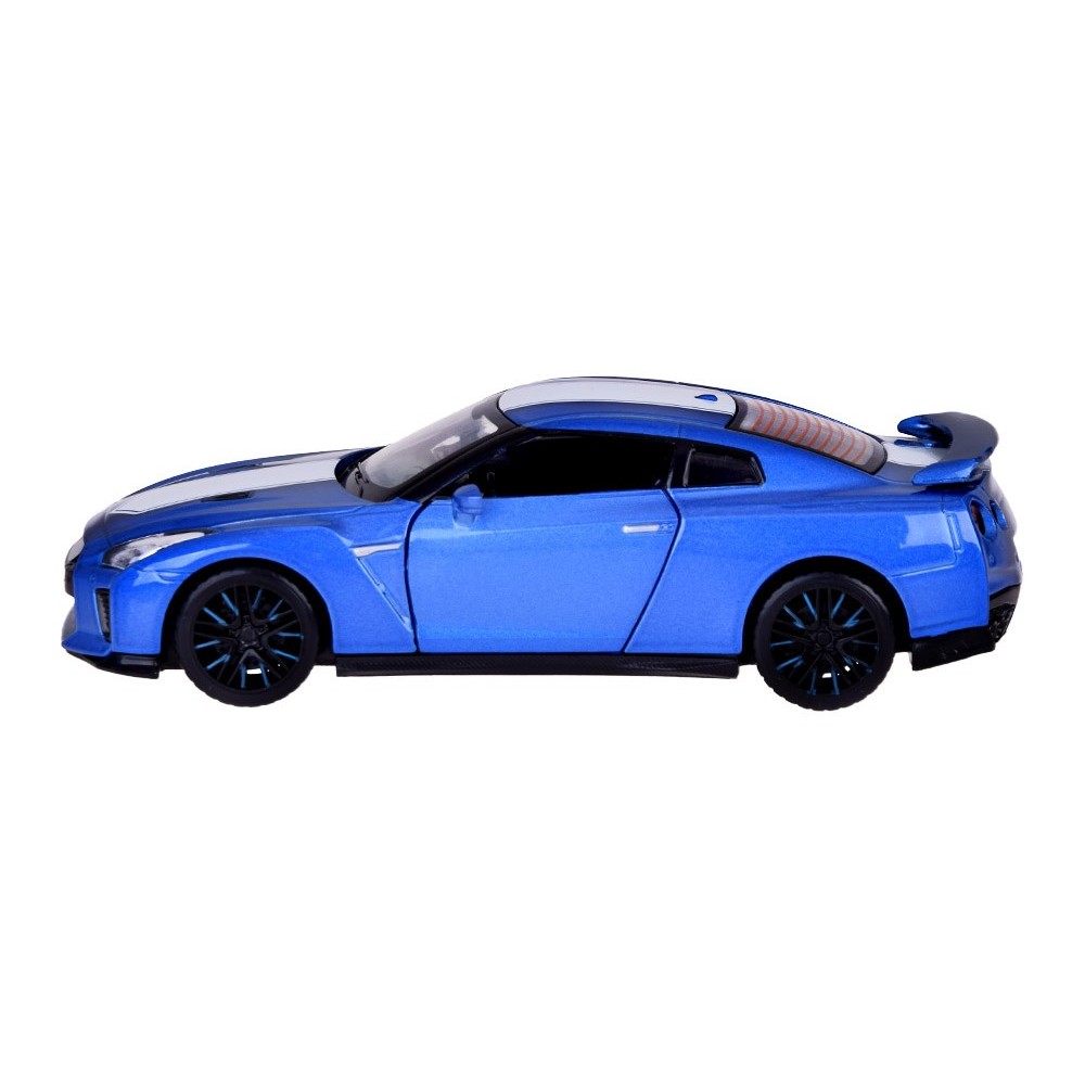 JOKO Kovový Model Auta Nissan GT-R 1:32 so svetlom a zvukom, modré