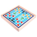 JOKO Drevená sada spoločenské hry 8v1