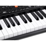 JOKO Detské Klávesy 61 kláves Dynamické s mikrofónom 83cm, čierne