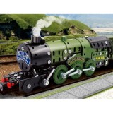 JOKO Konštrukčná Kovová stavebnica Lokomotíva Flying Scotsman s vagónom 340ks