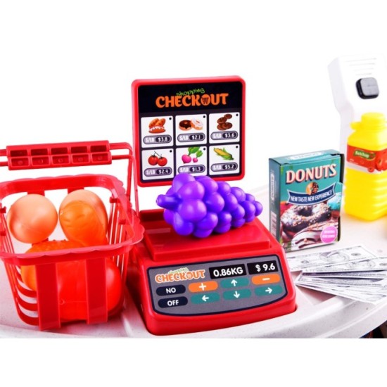 JOKO Detský Obchod, Supermarket + nákupný košík + potraviny