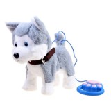 JOKO Interaktívny Psík HUSKY na dotyk so zvukom + vodítko