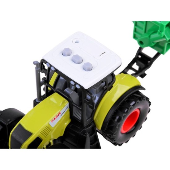 JOKO Sada Traktor s vlečkou 3 kusy, so zvukom a svetlom