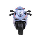 JOKO Kovová Motorka Model na natiahnutie, sivá